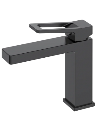 Смеситель для раковины Haiba HB10732-3 оружейная сталь