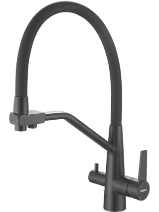 Смеситель для кухни Haiba HB76822-7 черный