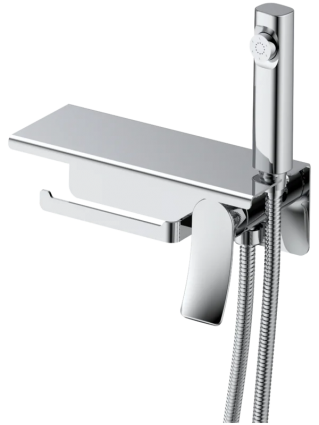 Гигиенический душ Haiba HB55553 со смесителем, хром