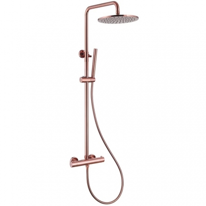 Душевая стойка Abber Wasser Kreis AF8160RGL розовое золото
