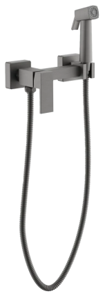 Гигиенический душ BELZ B806 B55806-3 со смесителем, оружейная сталь