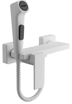 Гигиенический душ BELZ B653 B55653-8 со смесителем, белый