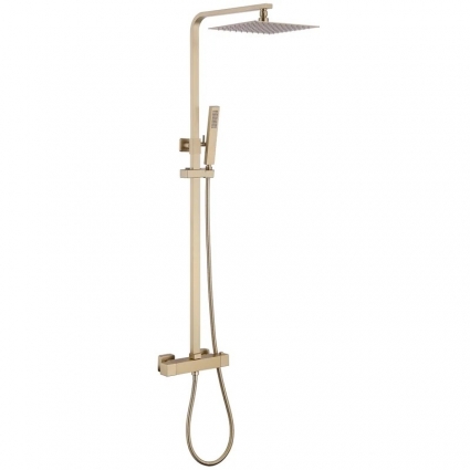 Душевая стойка Abber Daheim AF8260GL матовое золото