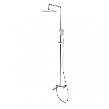 Душевая стойка Azario Florida Square AZ-WSA654232C хром