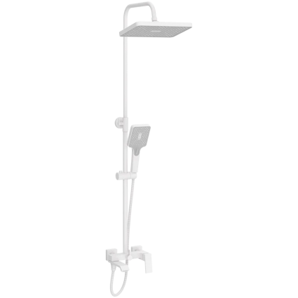 Душевая стойка Haiba HB24575-8 белая