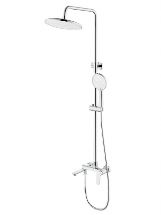 Душевая стойка Azario Alanti AZ-K2332 хром