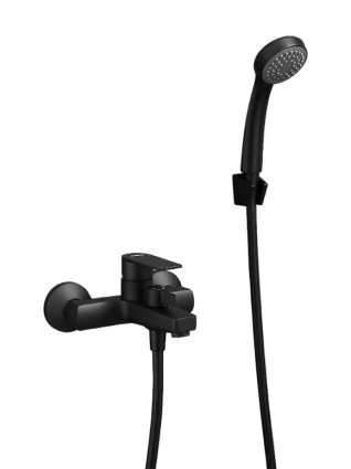 Смеситель для ванны с душем Haiba HB60719-7 черный