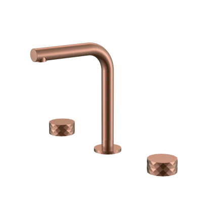 Смеситель для раковины Boheme Stick diamond 152-CB copper brushed