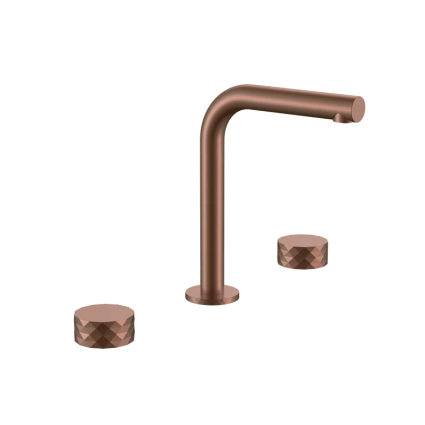 Смеситель для раковины Boheme Stick diamond 152-BRB brushed bronze