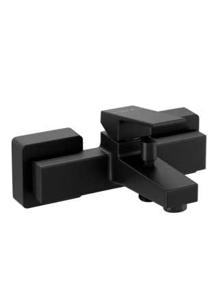 Смеситель для ванны с душем VitrA Minimax Square A4352036EXP матовый черный