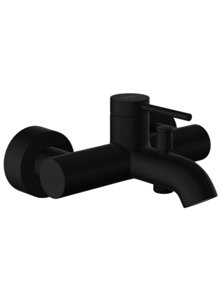Смеситель для ванны с душем VitrA Minimax Round A4354836EXP матовый черный
