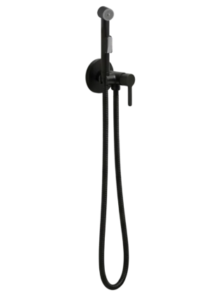 Гигиенический душ Argotech Standart 25-07/1L LEDA со смесителем, С ВНУТРЕННЕЙ ЧАСТЬЮ, черный