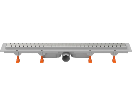 Душевой трап (лоток) Milleau Point M750PS 75 см, решетка матовый хром, с сифоном