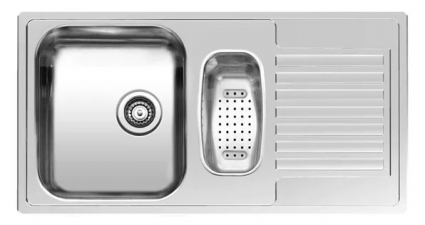 Мойка кухонная Kantera Centurio L 15 LUX OKG stainless steel