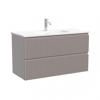Тумба для ванной подвесная Snob R 890х390х500, Doha Soft, SNR90/39SM