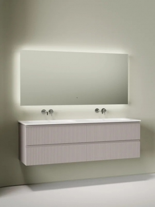 Комплект Тумба для комплекта Sancos Snob T 80, doha soft 2 шт + Мебельная раковина Ceramicanova Grace CN7023wx + Донный клапан для раковины Ceramicanova CN2000, 2 шт+ Смеситель с внутр. частью Sancos Etna, хром, SC9004CH 2 шт + Зеркало для ванной комнаты