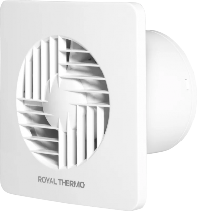 Вытяжной вентилятор Royal Thermo Trident RAFT 100 HT с таймером и датчиком влажности
