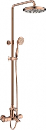 Душевая стойка AltroBagno Beatrice 030423 ROr розовое золото