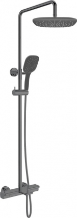 Душевая стойка AltroBagno Lamberto AltroBagnoLamberto030426GM оружейная сталь