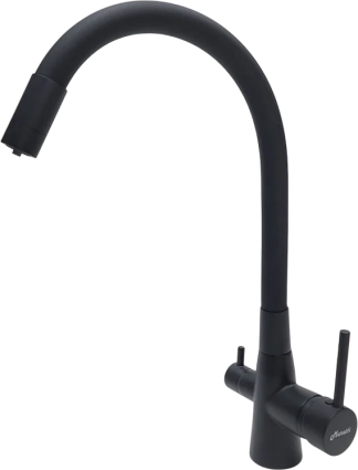 Смеситель для кухни Maretti Project Black PB31RGF71 черный