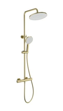 Душевая стойка Wonzon & Woghand Inn WW-B3013-T1-BG брашированное золото