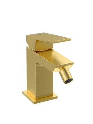 Смеситель для биде VitrA Minimax Square A4372625EXP брашированное золото