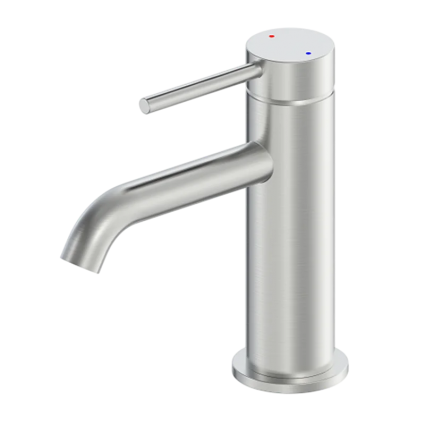 Смеситель для раковины Wonzon & Woghand Stick WW-88139017-BN брашированный никель