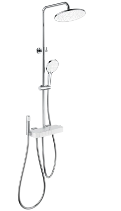 Душевая стойка Wonzon & Woghand Muse WW-B3580-CR с гигиеническим душем, хром