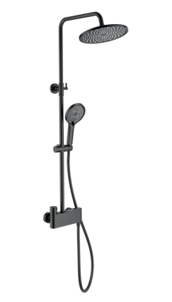 Душевая стойка Wonzon & Woghand Muse WW-B3110-MB матовая черная