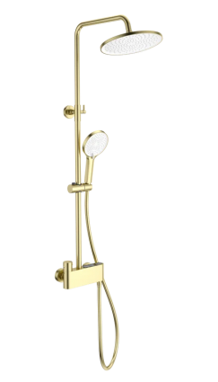 Душевая стойка Wonzon & Woghand Muse WW-B3110-BG брашированное золото