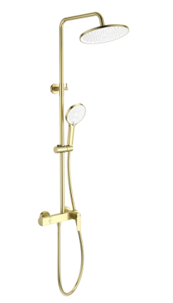 Душевая стойка Wonzon & Woghand WW-B3517-BG брашированное золото