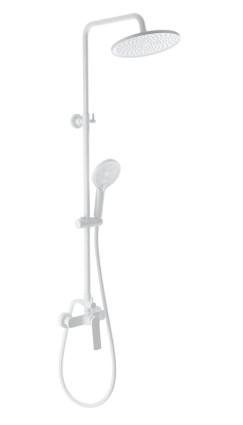 Душевая стойка Wonzon & Woghand WW-B3200-MW матовая белая