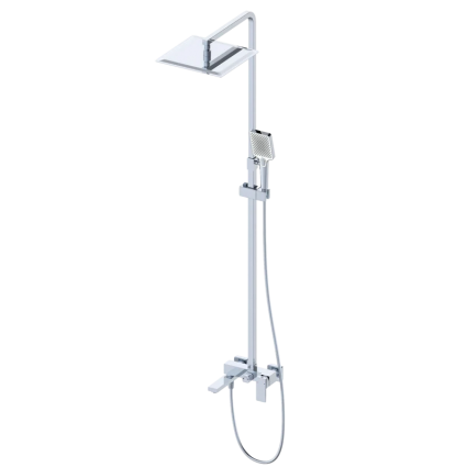 Душевая стойка Wonzon & Woghand Cube WW-88739016-CR хром