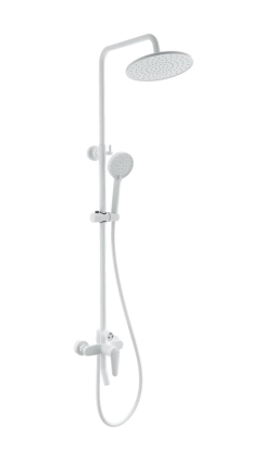 Душевая стойка Wonzon & Woghand WW-B2168-A-MW матовая белая