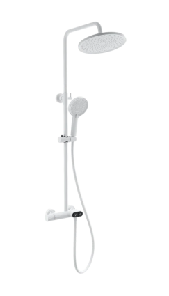 Душевая стойка Wonzon & Woghand Muse WW-B2091-A-MW матовая белая