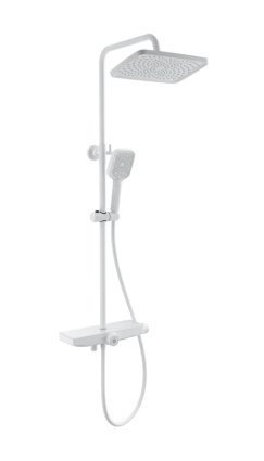 Душевая стойка Wonzon & Woghand WW-B3098-A-MW матовая белая
