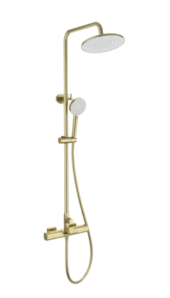 Душевая стойка Wonzon & Woghand WW-C3017-A-BG брашированное золото