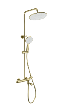 Душевая стойка Wonzon & Woghand WW-B3057-A-BG брашированное золото