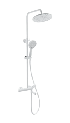 Душевая стойка Wonzon & Woghand WW-B3057-A-MW матовая белая
