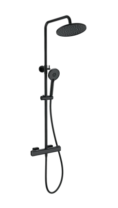 Душевая стойка Wonzon & Woghand Stay WW-B3051-A-MB матовая черная