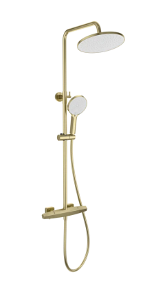 Душевая стойка Wonzon & Woghand Neo WW-B3045-A-BG брашированное золото