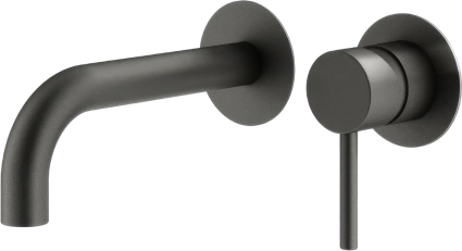 Смеситель для раковины Plumberia Selection Ixo KITXO1135GR210 С ВНУТРЕННЕЙ ЧАСТЬЮ, матовый графит