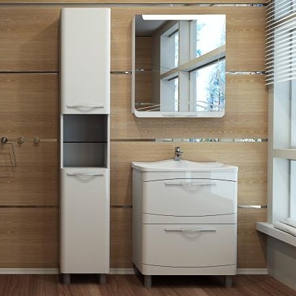 Мебель для ванной Velvex Iva 65 напольная, белая