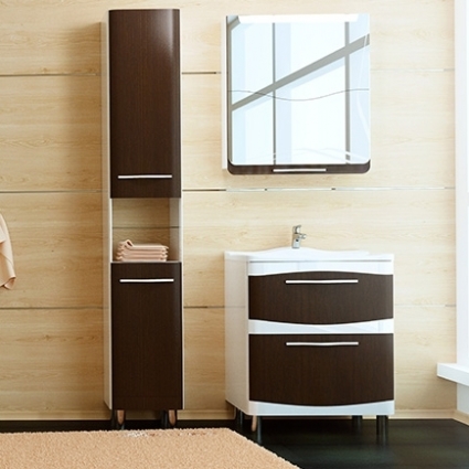 Мебель для ванной Velvex Iva 65 напольная, венге