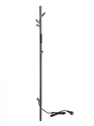 Полотенцесушитель электрический Bemeta 704155015 120x10 см, графит, I-образный