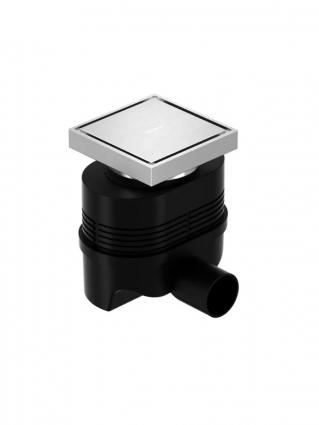 Душевой трап Allen Brau Priority 9.50023.BN 10x10, в пол, с сифоном