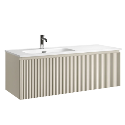 Тумба под раковину без столешницы Sancos Snob R 1.0 120 SNR1.0120LCE beige soft