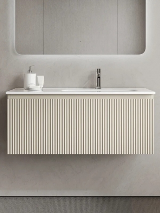 Тумба под раковину без столешницы Sancos Snob R 1.0 100, SNR1.0100RCE beige soft