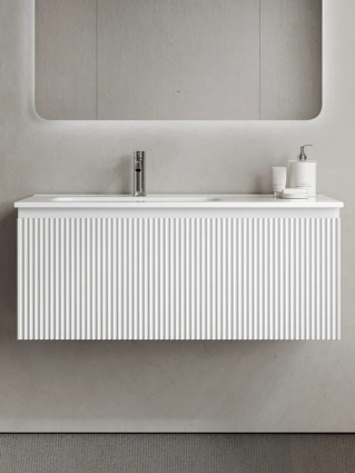 Тумба под раковину без столешницы Sancos Snob R 1.0 100 SNR1.0100LW bianco