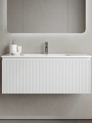 Тумба под раковину без столешницы Sancos Snob R 1.0 100 bianco